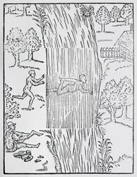 The art of swimming, 1587